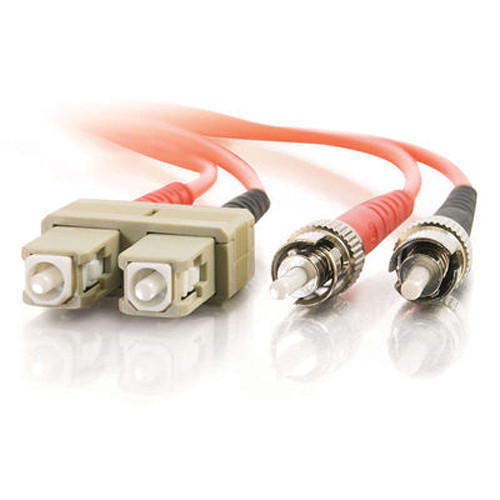 C2G 16.4' (5 m) SC/ST Duplex 62.5/125 Multimode Fiber Patch Cable (Orange)