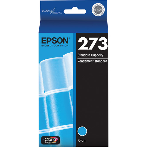 Epson Claria Premium 273 Standard-Capacity Cyan Ink Cartridge