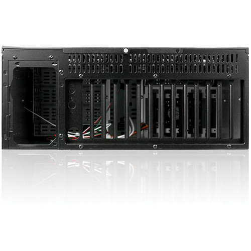 iStarUSA D-414 4U 14 Slots Industrial PC Rackmount Chassis (Black)