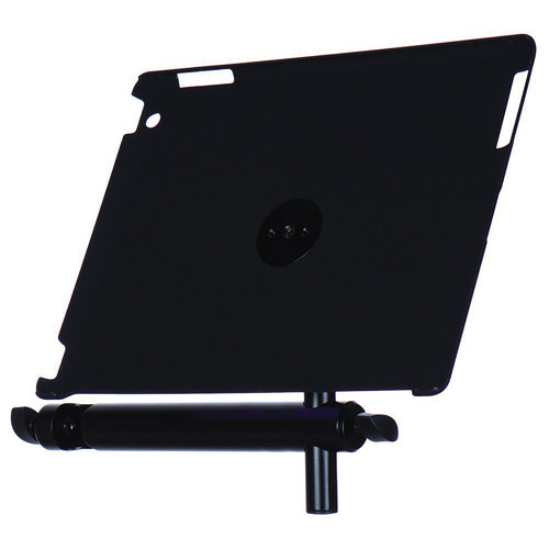 On-Stage Tablet Mounting System with Snap-On Cover for iPad 3/4 (Black)