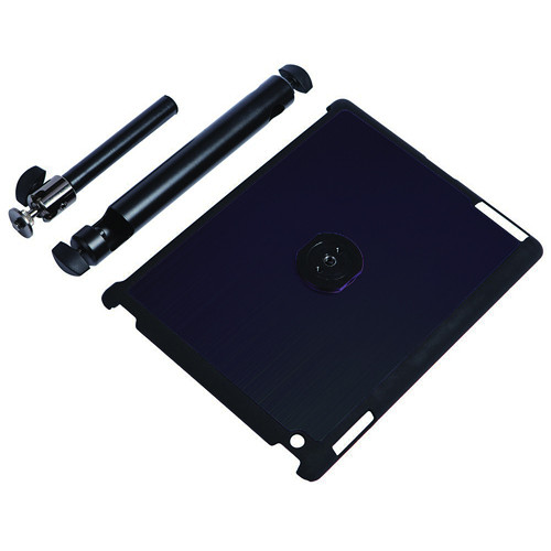On-Stage Tablet Mounting System with Snap-On Cover for iPad 3/4 (Black)