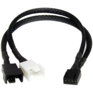 StarTech 80mm Computer Case Fan with PWM Connector (Black)