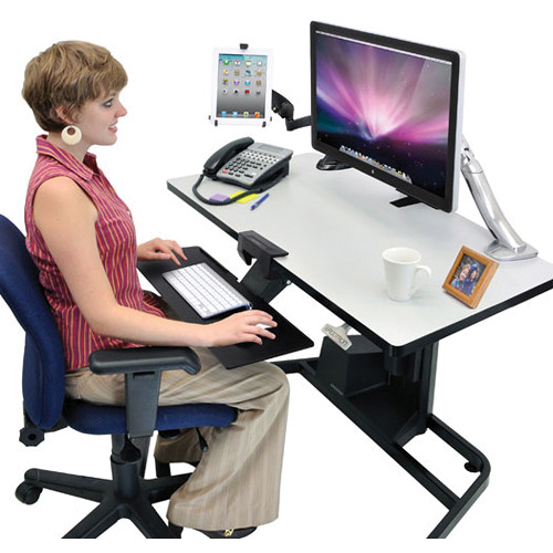 Ergotron Neo-Flex Desk Mount Tablet Arm (Black)