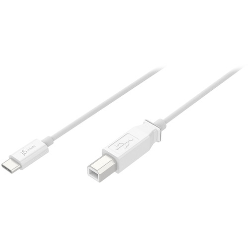 j5create USB 2.0 Type-C to Type-B Cable (6')