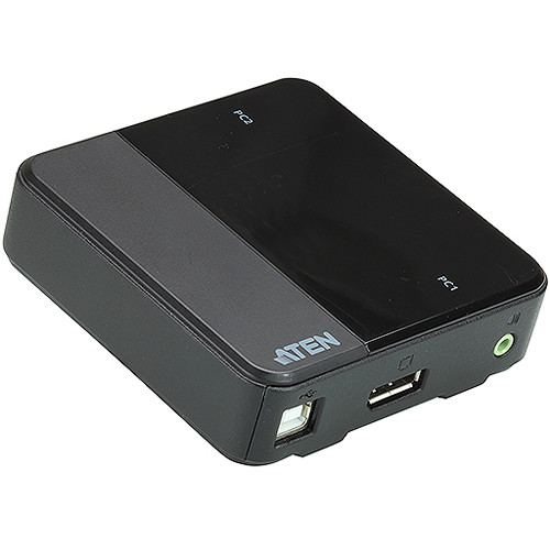 ATEN 2-Port USB DisplayPort/Audio KVM Switch