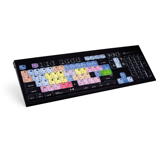LogicKeyboard Astra Series Avid Media Composer Mac Backlit Keyboard (US)