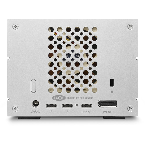 LaCie 8TB 2big Dock 2-Bay RAID Array Thunderbolt 3