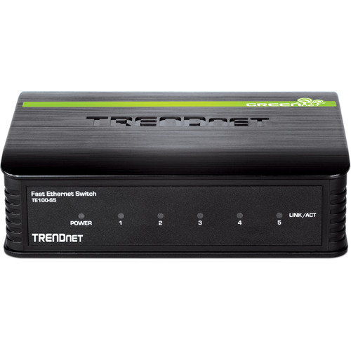 TRENDnet 5-Port 10/100 Mbps Fast Ethernet Switch