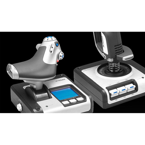 Logitech G X52 H.O.T.A.S Throttle and Stick Simulation Controller