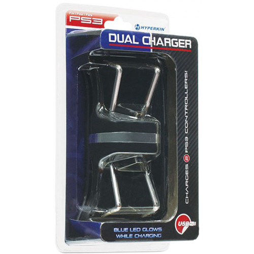 HYPERKIN Dual Controller Charger for Sony PS3 Controller