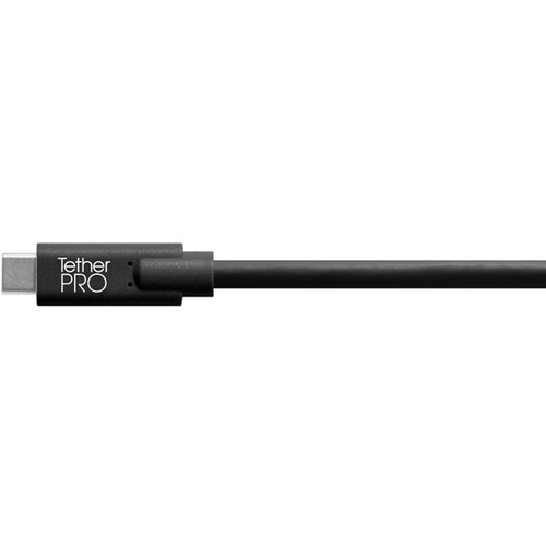 Tether Tools TetherPro USB Type-C Male to 5-Pin Micro-USB 2.0 Type-B Male Cable (15', Black)