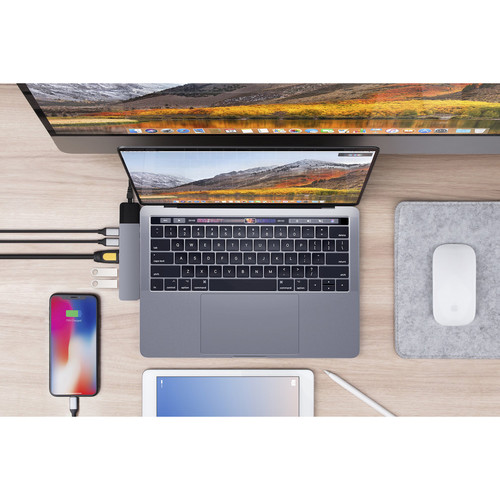 HYPER HyperDrive NET 6-in-2 Hub (Space Gray)