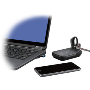 Plantronics Voyager 5200 UC Bluetooth Headset System with USB Type-A Adapter