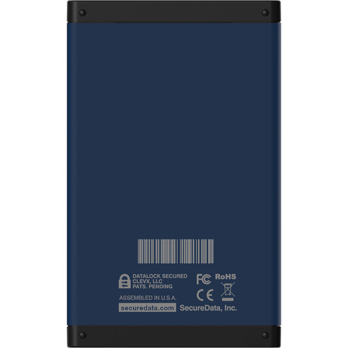 SecureData SecureDrive BT 1TB Encrypted HDD with Bluetooth Authentication