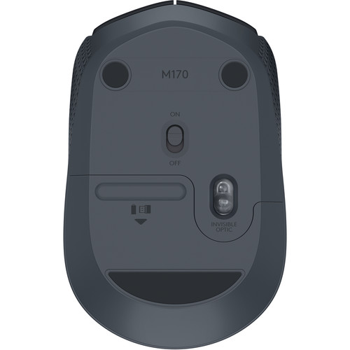 Logitech M170 Wireless Mouse (Black)