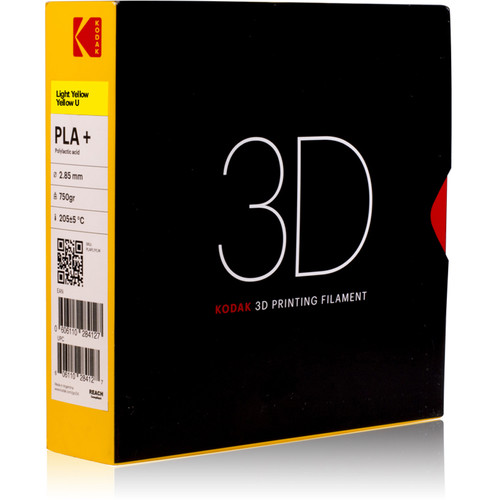 Kodak 2.85mm PLA+ Filament (750g, Light Yellow)