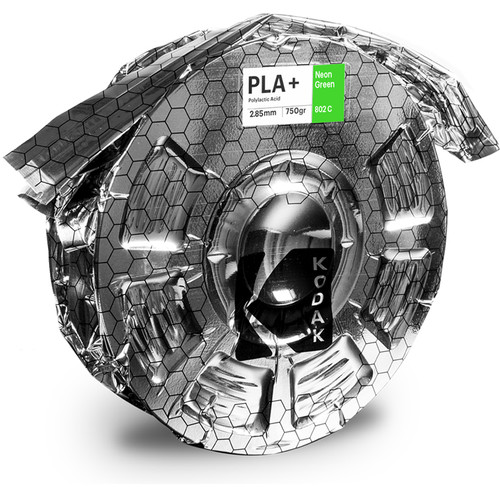 Kodak 2.85mm PLA+ Filament (750g, Neon Green)