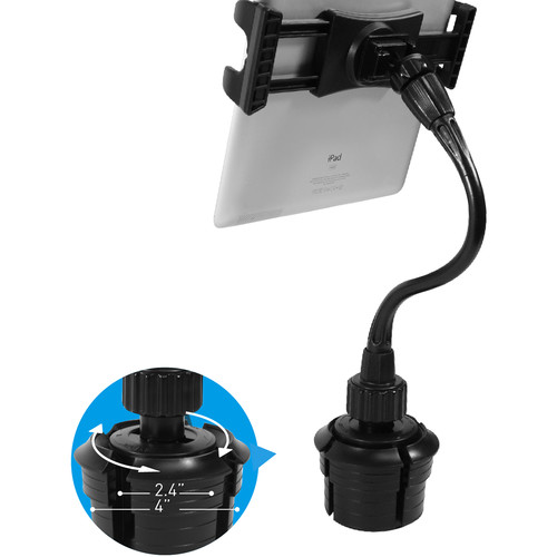 Macally Car Cup Tablet Mount Pro (1')