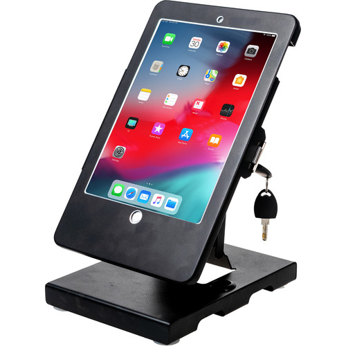 CTA Digital Flat-Folding Tabletop Security Stand for Apple iPad (5th- and 6th Gen), 9.7