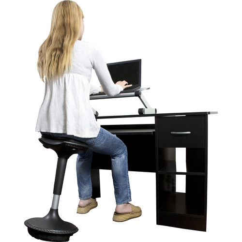 Uncaged Ergonomics WorkEZ Executive Laptop Stand with 3 USB Ports and 2 Cooling Fans (Silver)