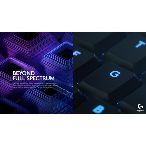 Logitech G G915 LIGHTSPEED Wireless RGB Mechanical Gaming Keyboard (GL Tactile)