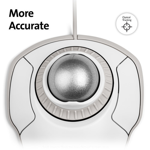 Kensington Orbit Trackball with Scroll Ring (White)