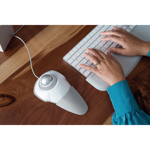 Kensington Orbit Trackball with Scroll Ring (White)