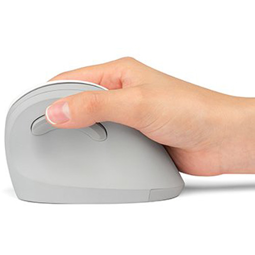 Kensington Pro Fit Ergo Vertical Wireless Mouse (Gray)