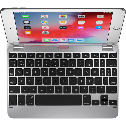 Brydge 7.9 Series 2 Wireless Backlit Keyboard for iPad mini 4 & 5 (Silver)