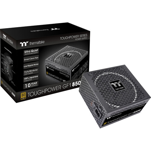 Thermaltake Toughpower GF1 850W 80 PLUS Gold Modular ATX Power Supply