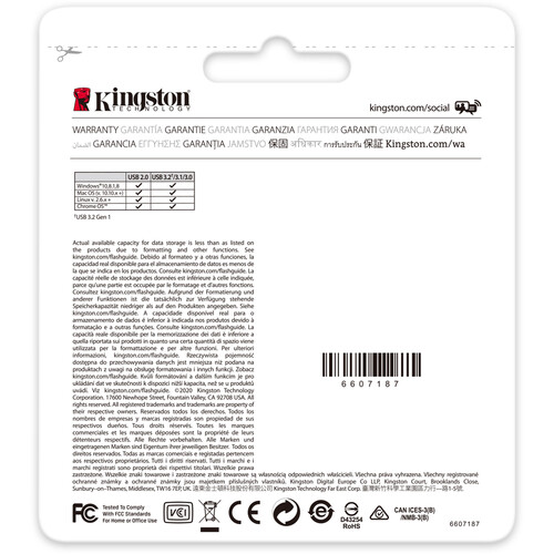 Kingston 32GB DataTraveler Exodia Flash Drive