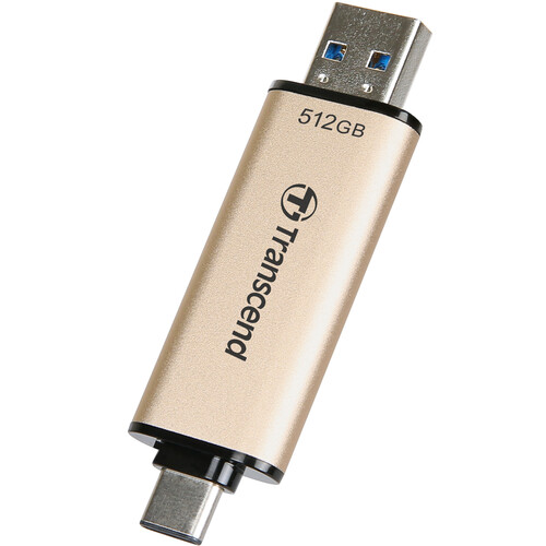 Transcend JetFlash 930C 2-In-1 Flash Drive (512GB)