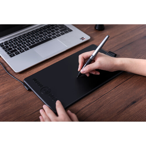 Huion Inspiroy Ink H320M Dual-Purpose Graphic Drawing Pen Tablet (Quartz Black)