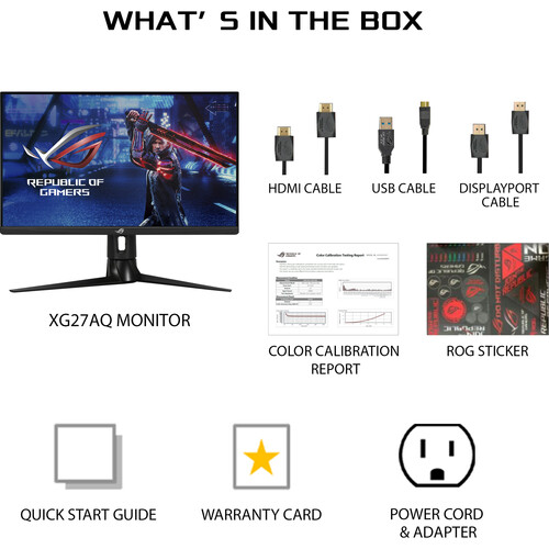 ASUS Republic of Gamers Strix XG27AQ 27
