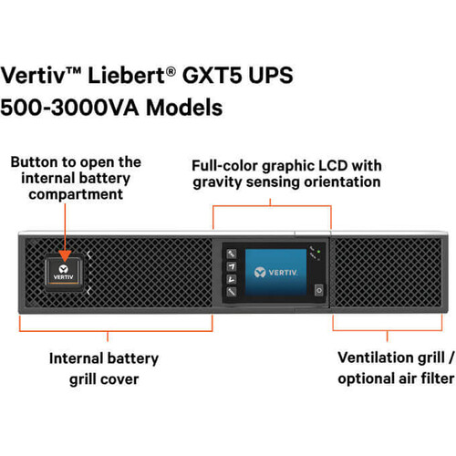 VERTIV Liebert GXT5-500LVRT2UXL UPS