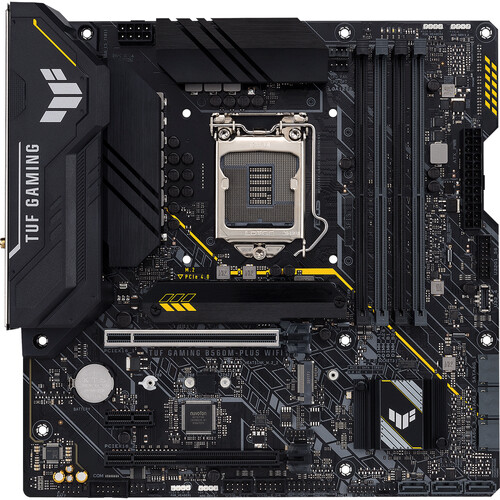 ASUS TUF GAMING B560M-PLUS WIFI LGA 1200 Micro-ATX Gaming Motherboard
