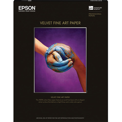 Epson Velvet Fine Art Paper (13 x 19", 20 Sheets)