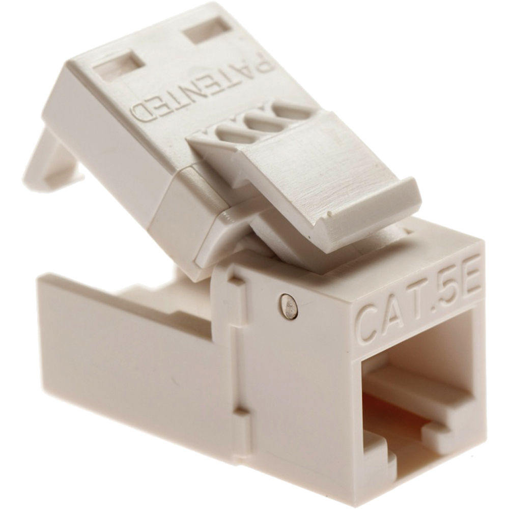 Platinum Tools EZ-SnapJack Cat 5e Blue , (40 Pieces)