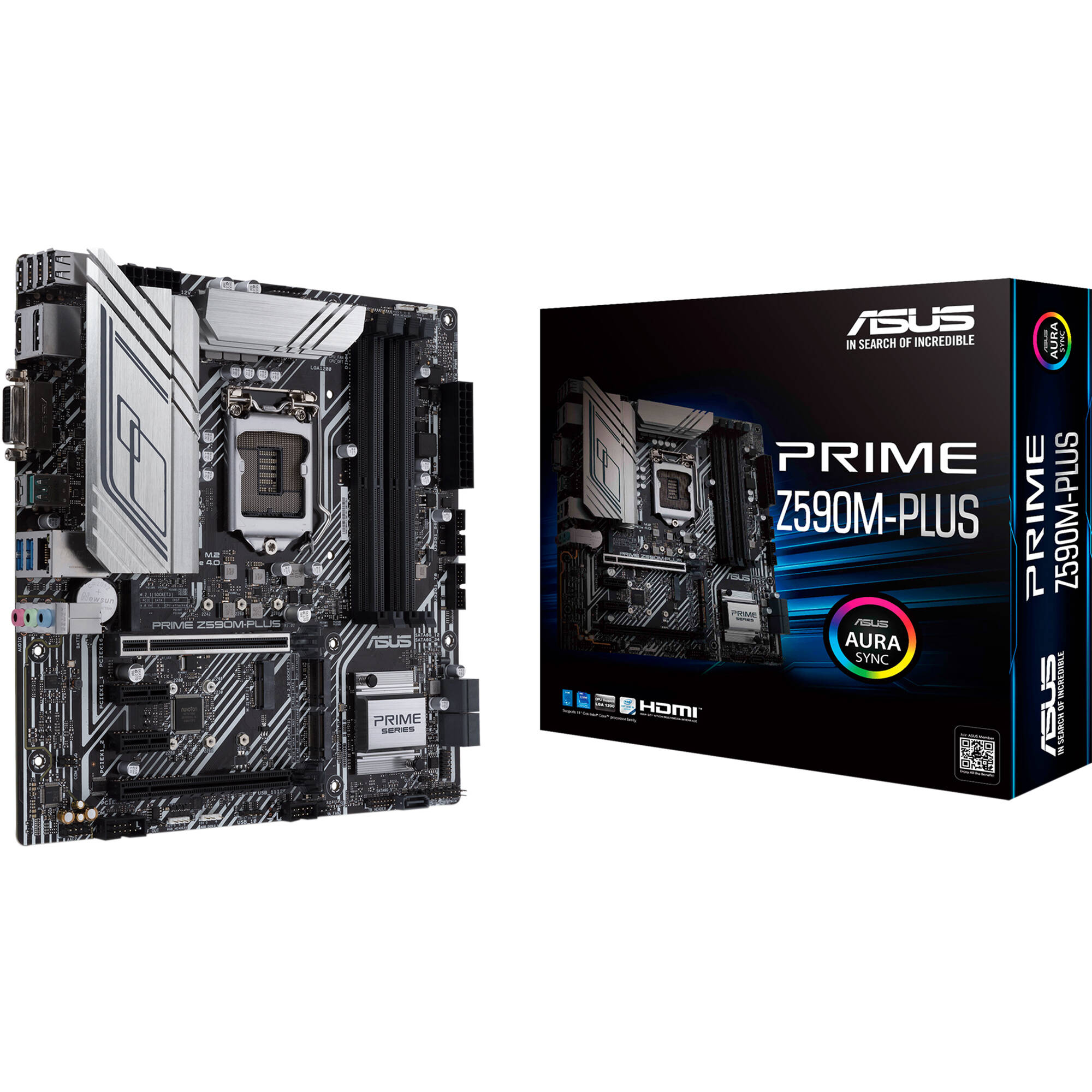 ASUS Prime Z590M-PLUS LGA 1200 Micro-ATX Motherboard