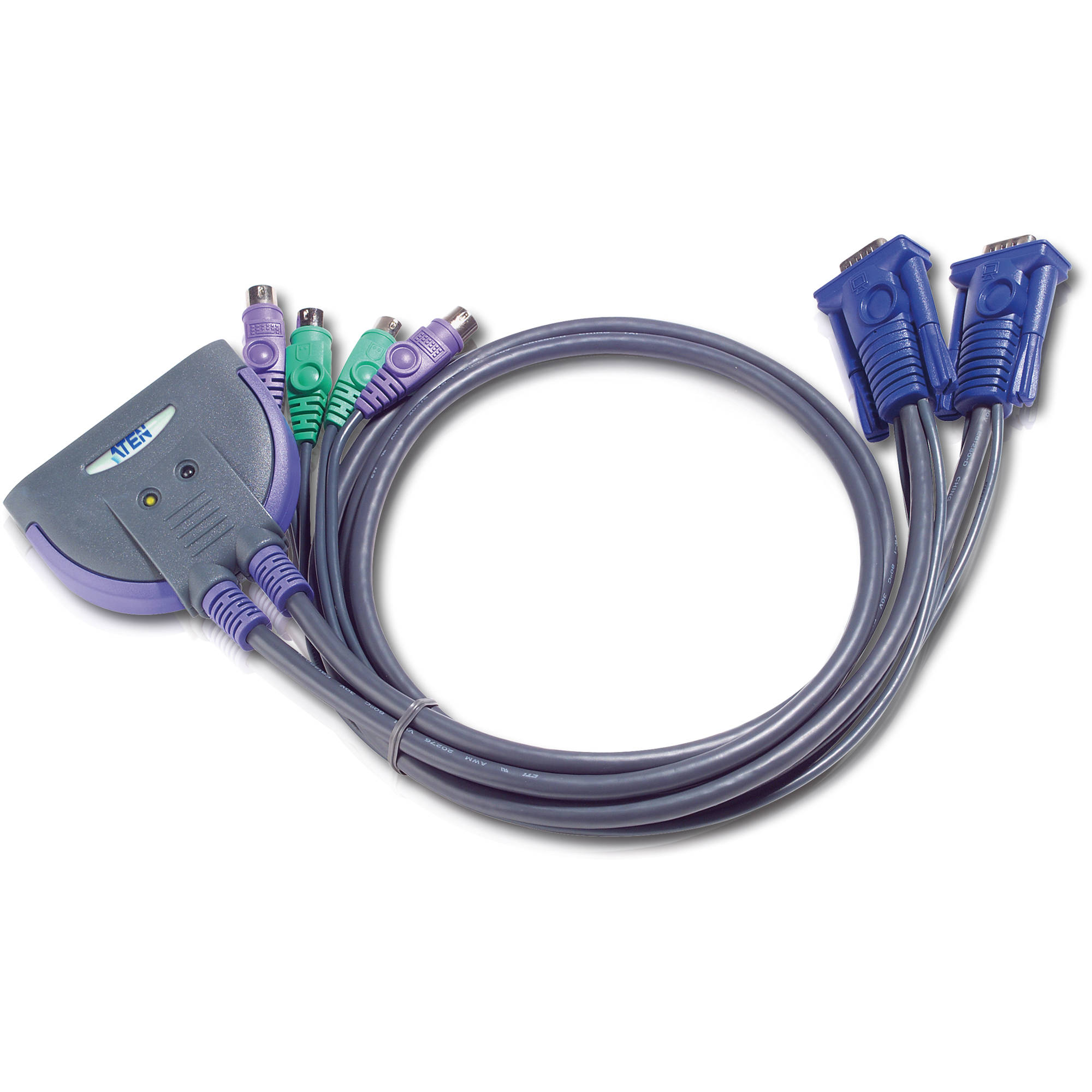 ATEN CS62S 2-Port PS/2 KVM Switch (without Audio)