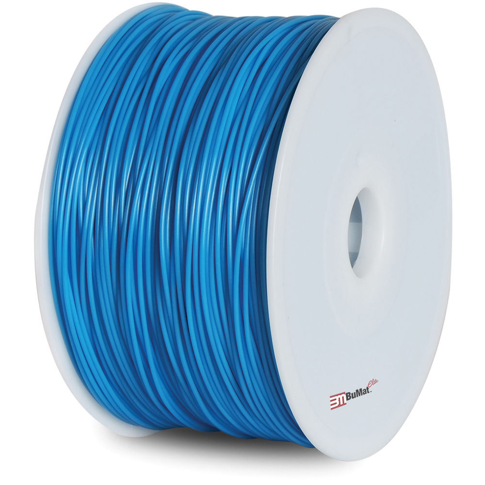 BuMat Elite 1.75mm ABS Filament (2.2 lb, Luminous Blue)