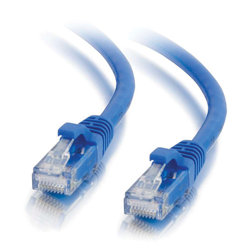 C2G Cat 6a Snagless Unshielded Ethernet Patch Cable (1', Blue)