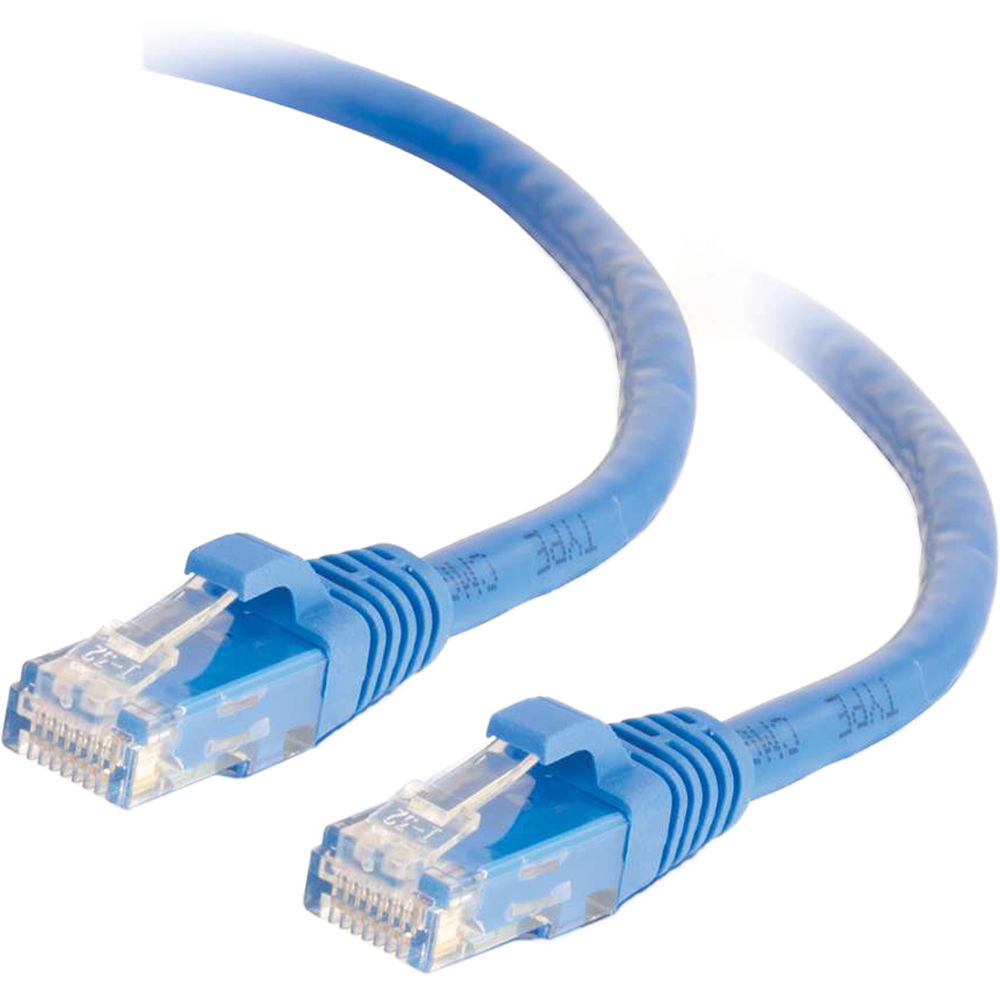 C2G RJ45 Male to RJ45 Male Cat 6 Snagless Patch Cable (9', Blue)