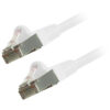 Comprehensive Cat 6 Snagless Shielded Ethernet Cable (10', White)