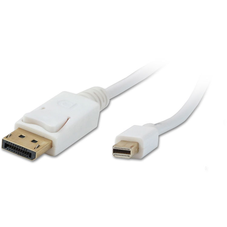 Comprehensive Mini DisplayPort to DisplayPort Cable (White, 15')