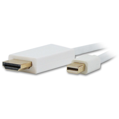 Comprehensive Mini DisplayPort Male to HDMI Cable (10')