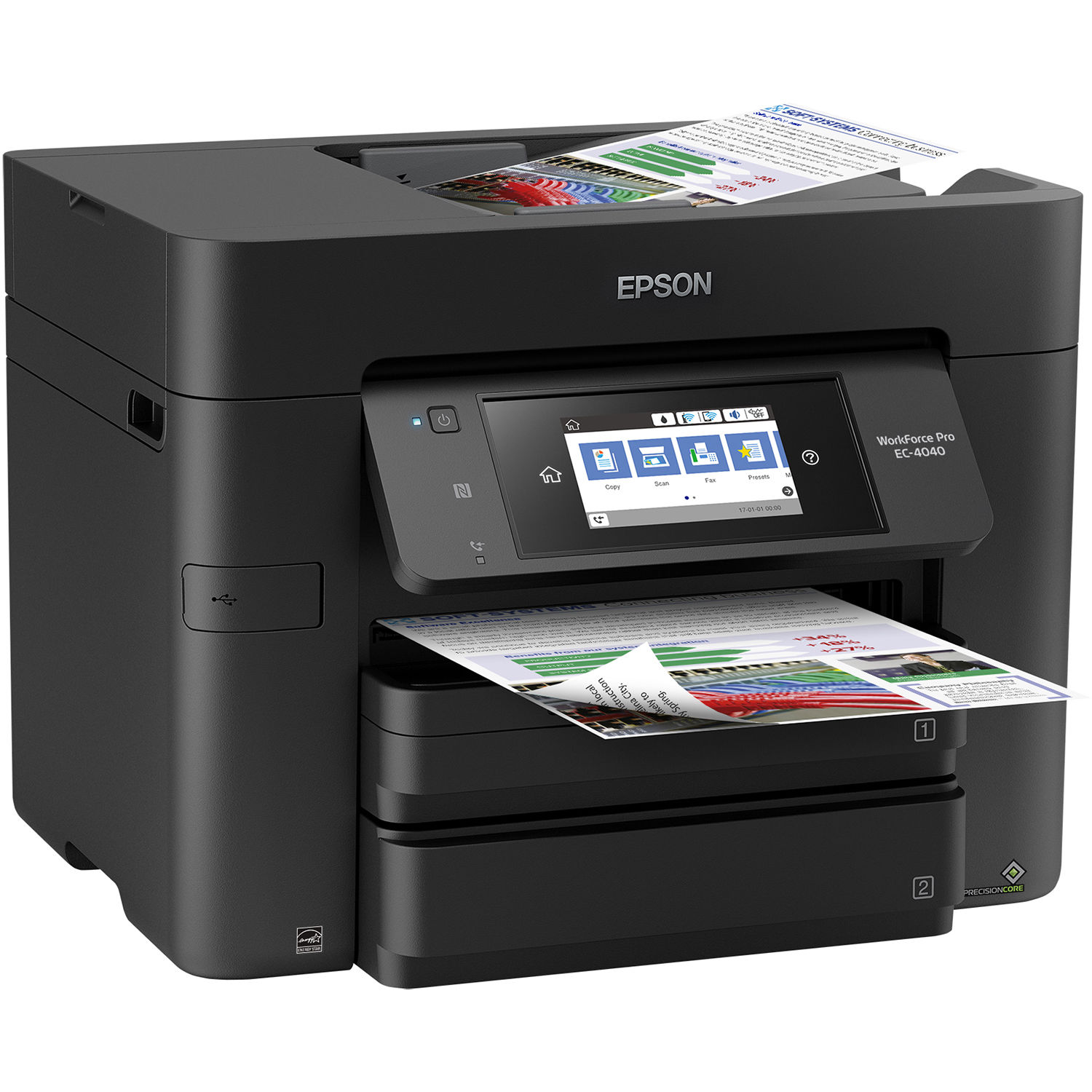 Epson WorkForce Pro EC-4040 Color Multifunction Printer
