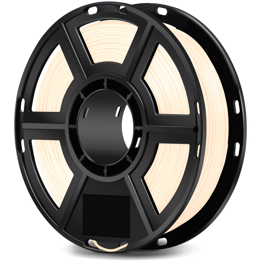 FlashForge 1.75mm Flexible Filament for the Dreamer, Inventor Series, and Finder (0.5kg, Natural)