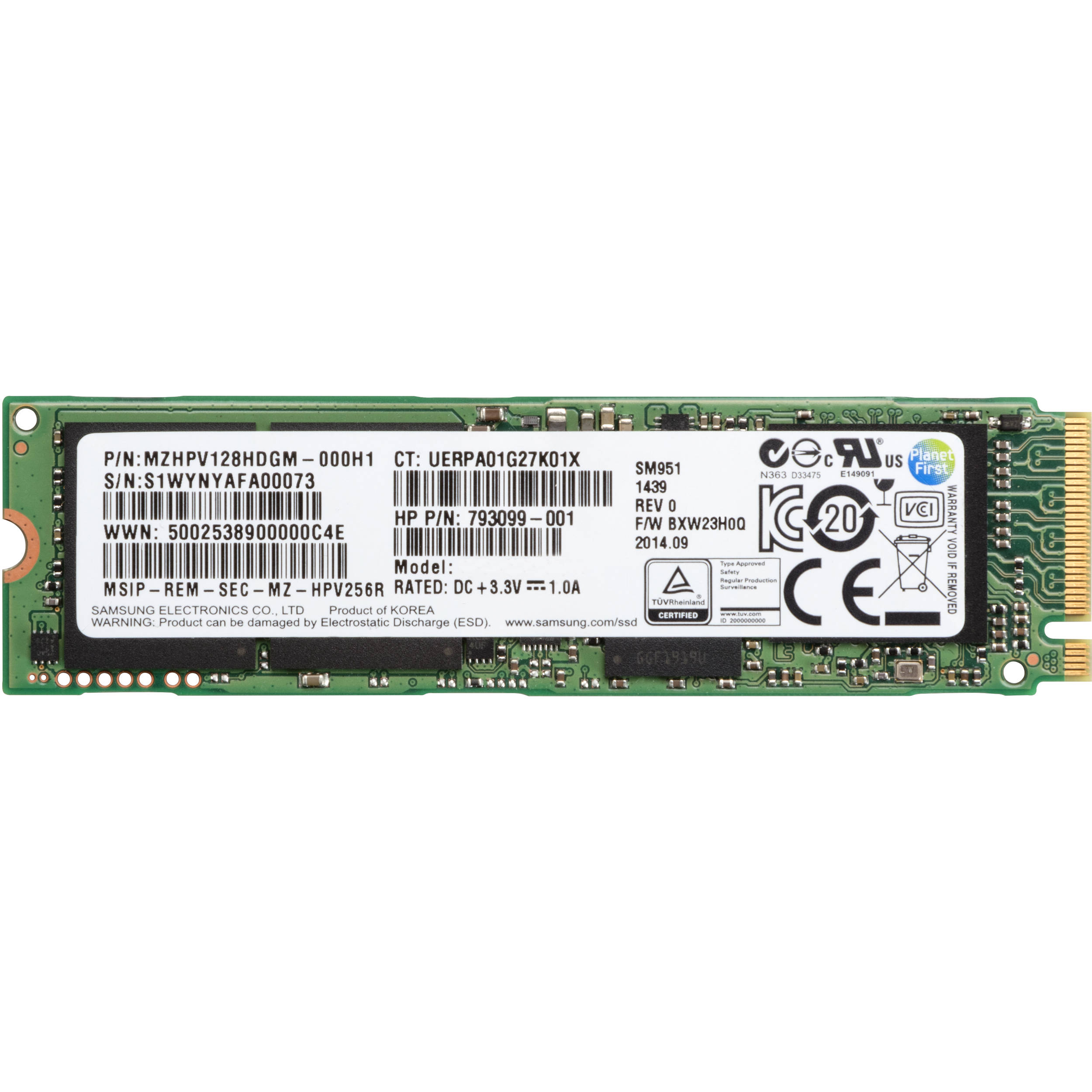 HP 256GB Z Turbo Drive TLC G4 M.2 Internal SSD