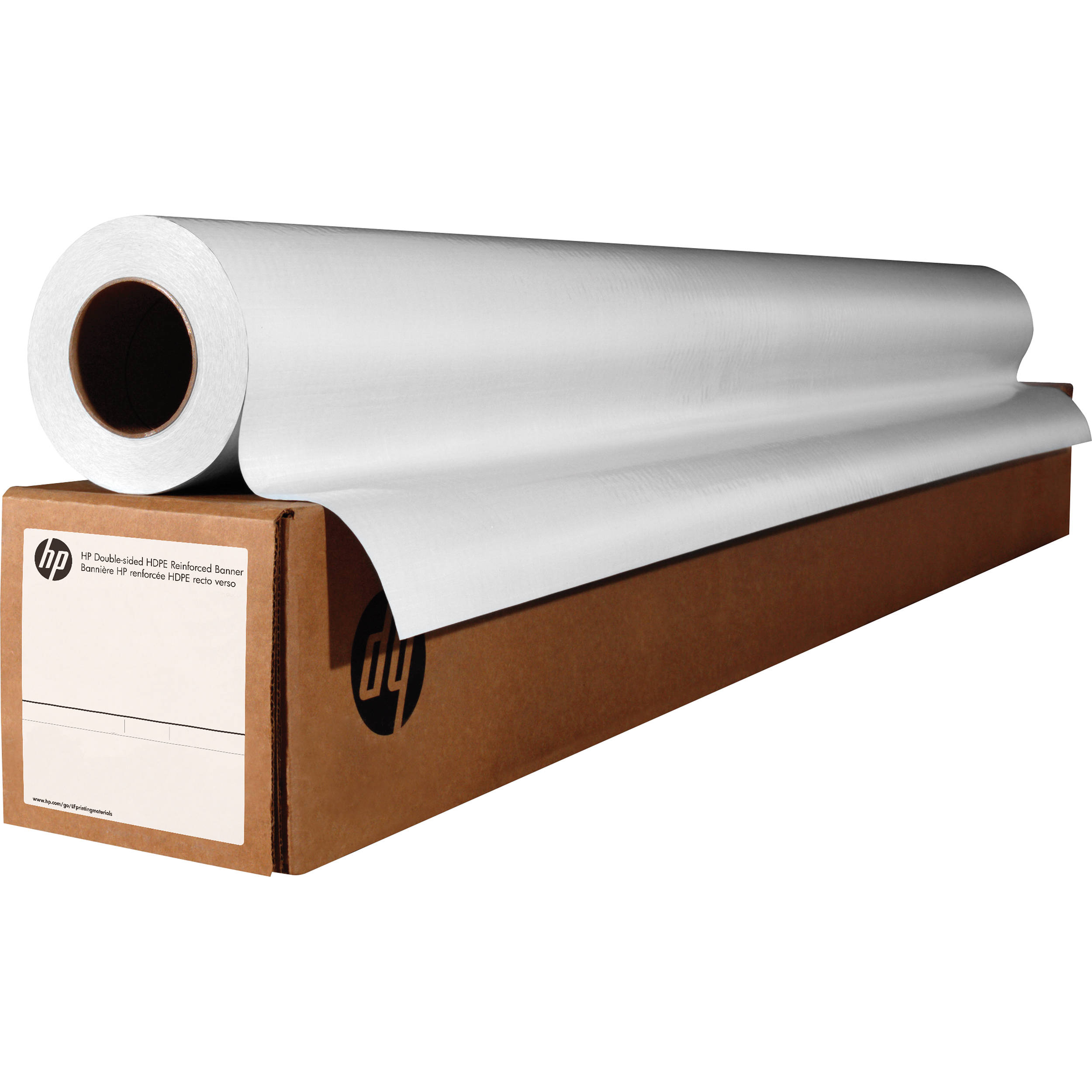 HP 20-lb Bond Paper (18" x 500' Roll, 4-Pack)